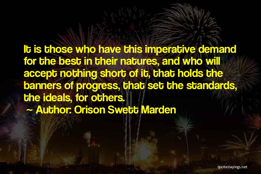 Best And Short Quotes By Orison Swett Marden