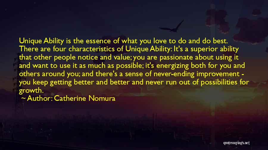Best And Unique Love Quotes By Catherine Nomura