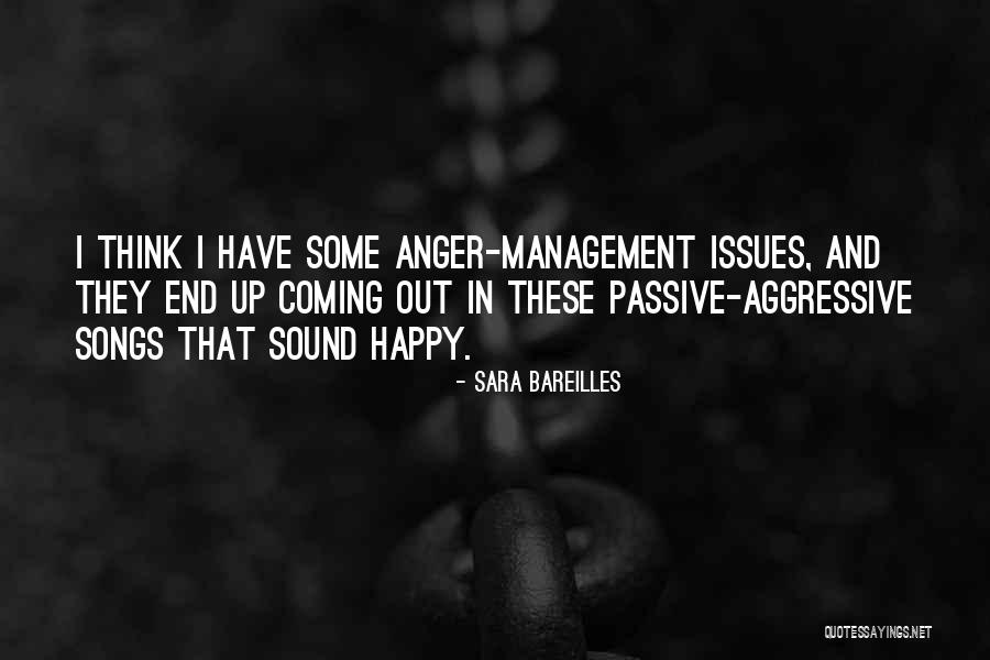 Best Anger Management Quotes By Sara Bareilles