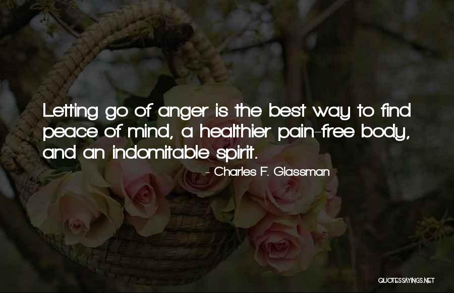 Best Anger Quotes By Charles F. Glassman