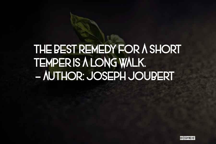 Best Anger Quotes By Joseph Joubert