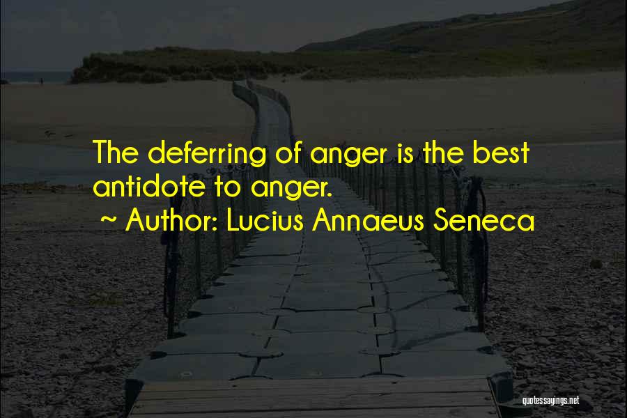 Best Anger Quotes By Lucius Annaeus Seneca