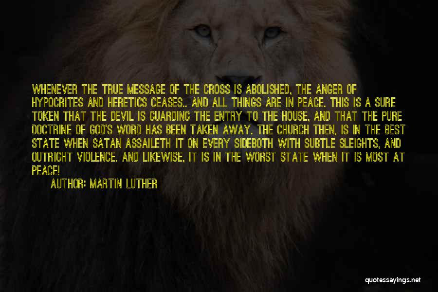 Best Anger Quotes By Martin Luther