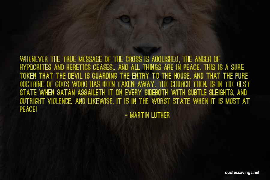 Best Anger Quotes By Martin Luther