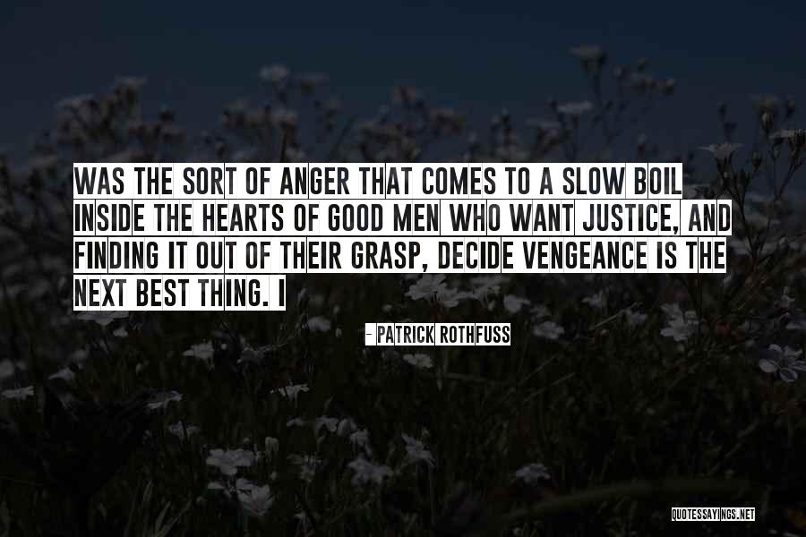 Best Anger Quotes By Patrick Rothfuss