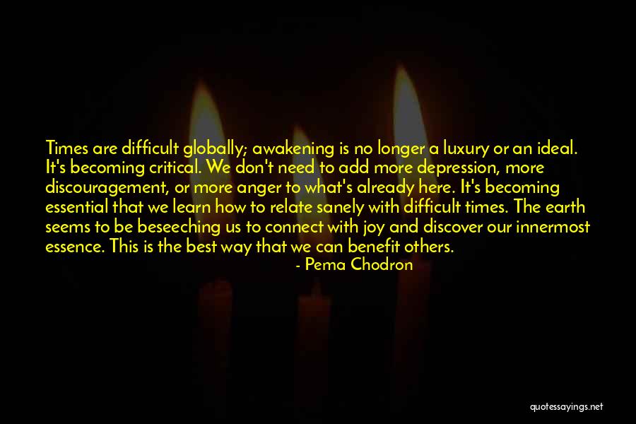 Best Anger Quotes By Pema Chodron