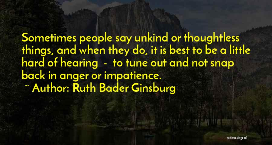 Best Anger Quotes By Ruth Bader Ginsburg