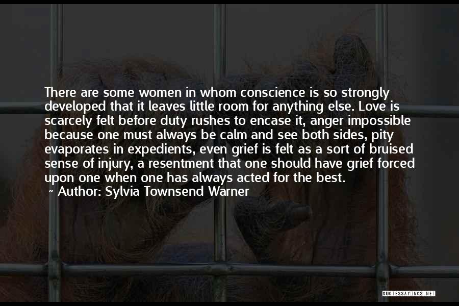 Best Anger Quotes By Sylvia Townsend Warner