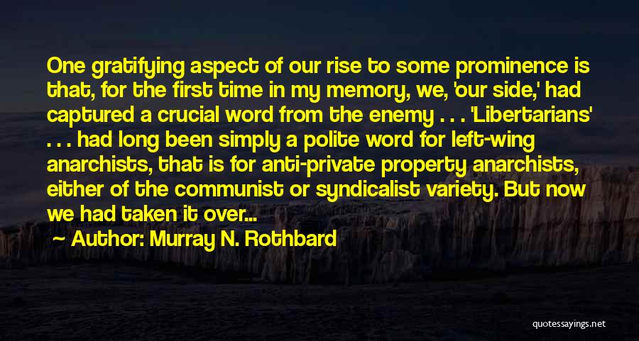 Best Anti Communism Quotes By Murray N. Rothbard