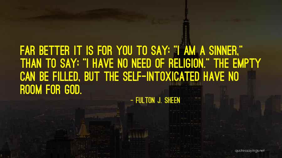 Best Anti God Quotes By Fulton J. Sheen