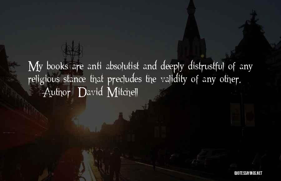 Best Anti Religious Quotes By David Mitchell