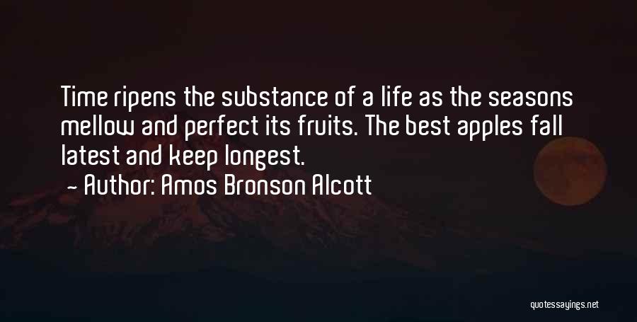 Best Apples Quotes By Amos Bronson Alcott