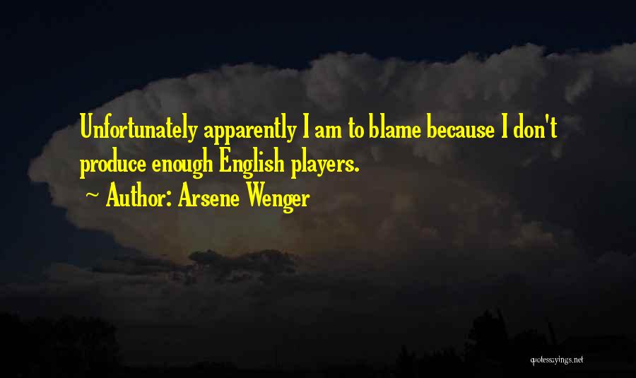 Best Arsene Wenger Quotes By Arsene Wenger