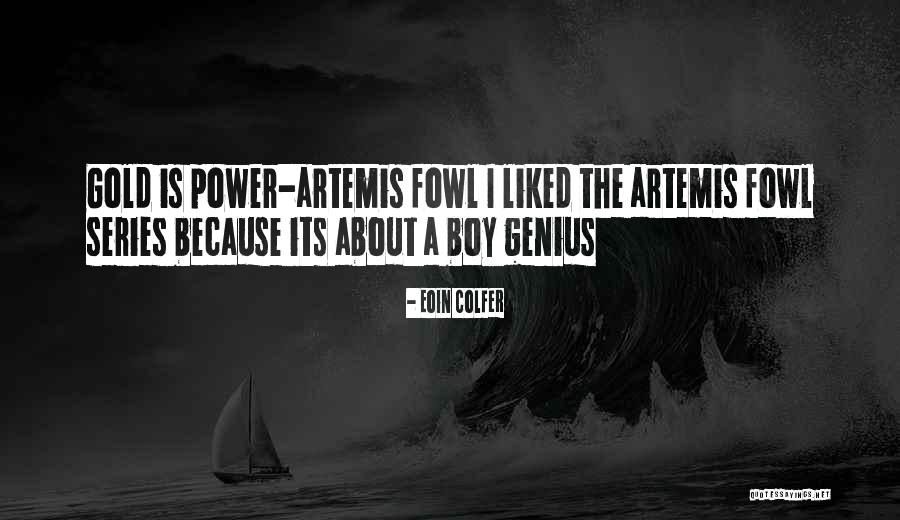 Best Artemis Fowl Quotes By Eoin Colfer