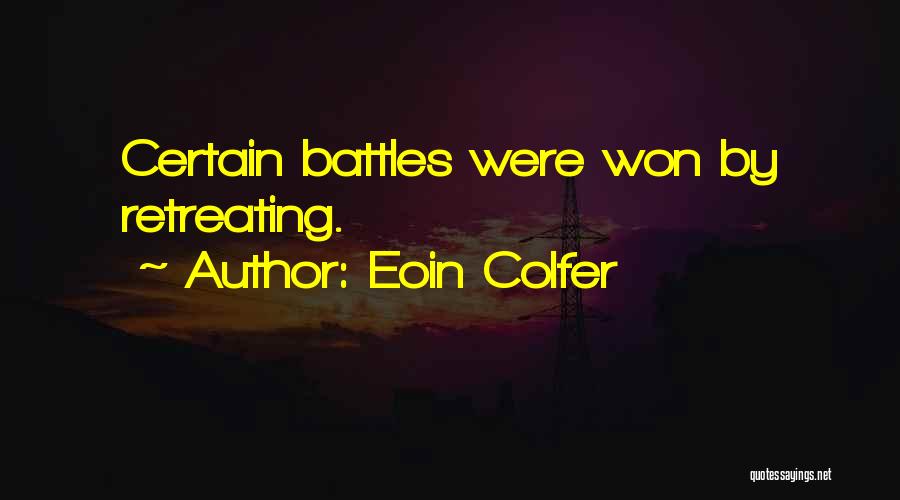 Best Artemis Fowl Quotes By Eoin Colfer