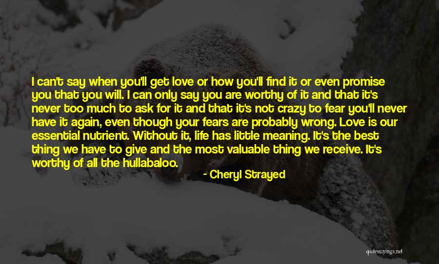 Best Ask.fm Quotes By Cheryl Strayed