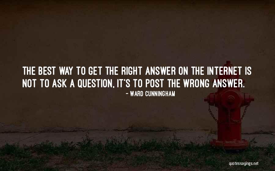 Best Ask.fm Quotes By Ward Cunningham Best Ask.fm Quotes By Ward Cunningham