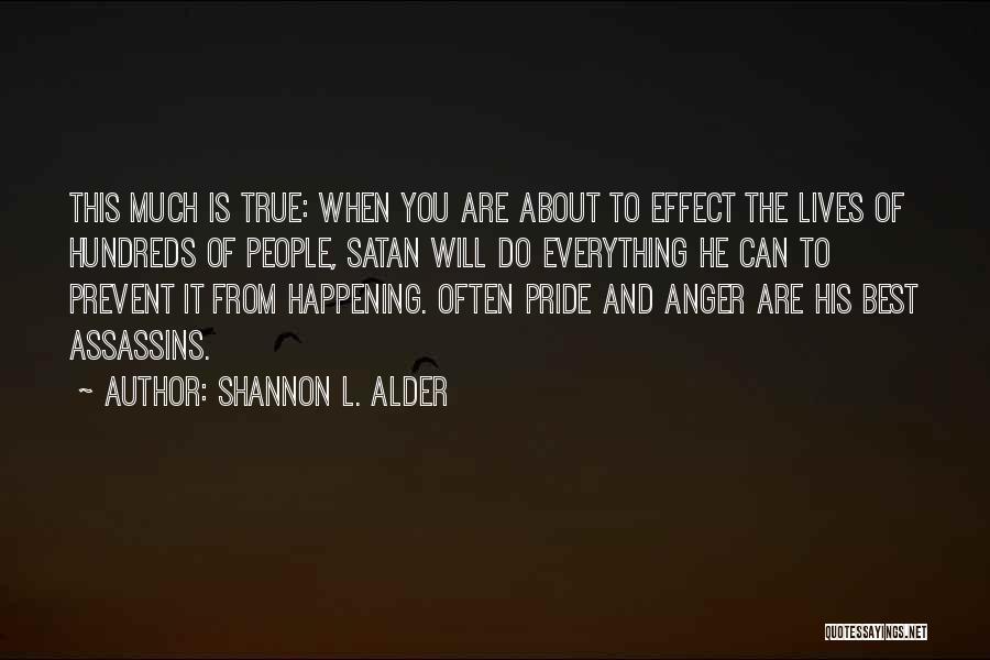 Best Assassins Quotes By Shannon L. Alder