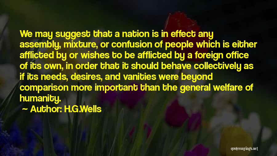 Best Assembly Quotes By H.G.Wells