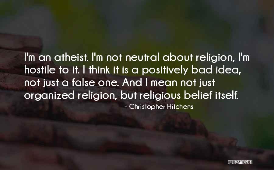 Best Atheist Quotes By Christopher Hitchens