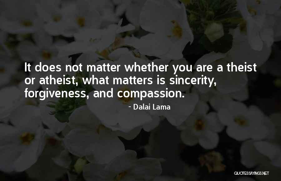 Best Atheist Quotes By Dalai Lama