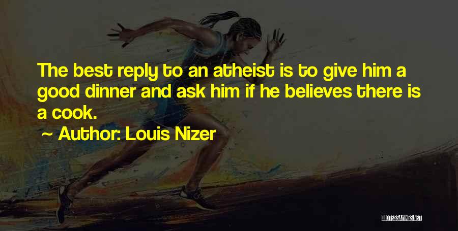 Best Atheist Quotes By Louis Nizer