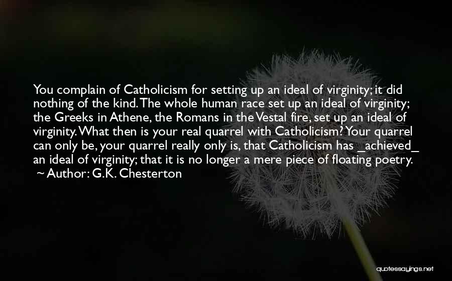 Best Athene Quotes By G.K. Chesterton