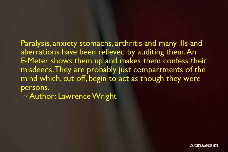 Best Auditing Quotes By Lawrence Wright