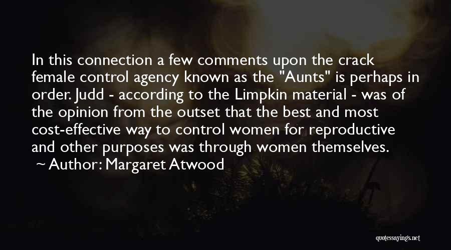 Best Aunts Quotes By Margaret Atwood