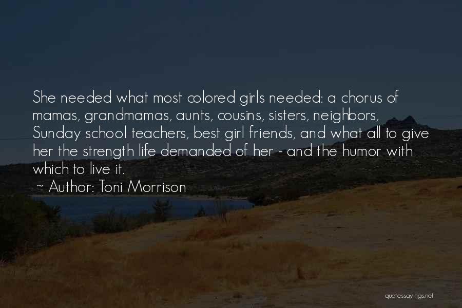 Best Aunts Quotes By Toni Morrison