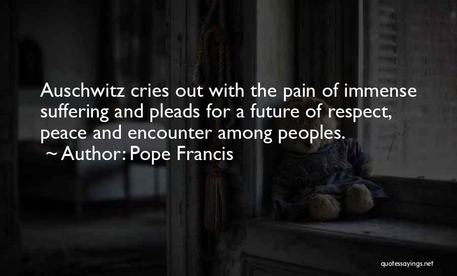 Best Auschwitz Quotes By Pope Francis