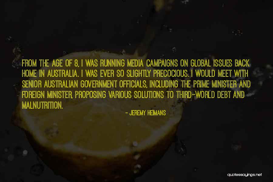 Best Australian Prime Minister Quotes By Jeremy Heimans