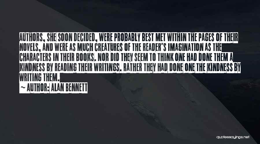 Best Authors And Their Quotes By Alan Bennett