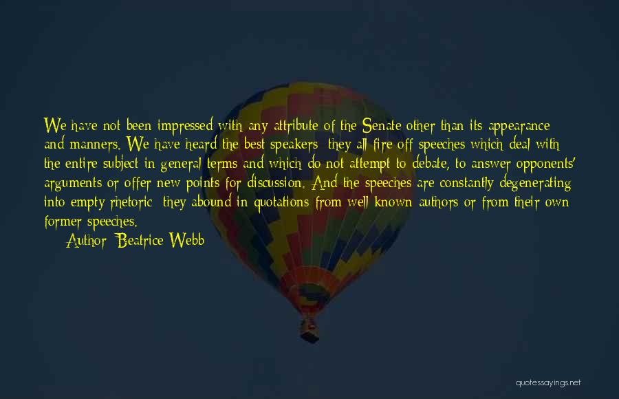 Best Authors And Their Quotes By Beatrice Webb