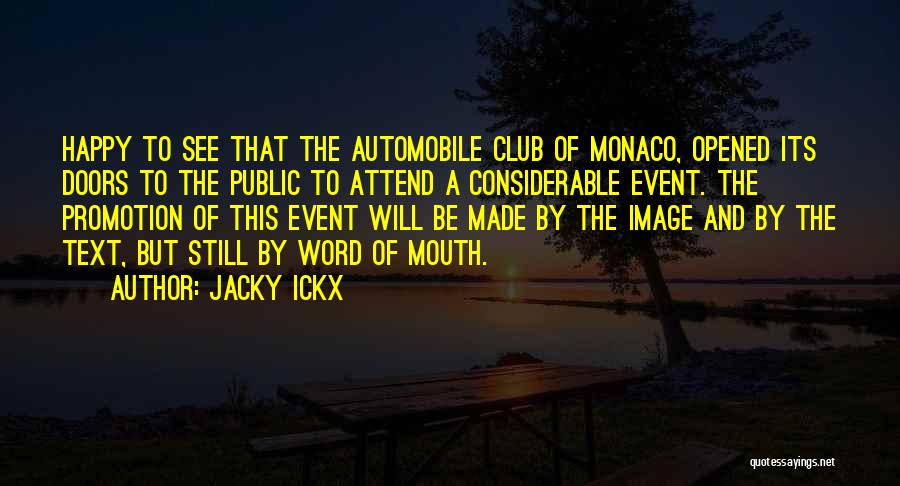 Best Automobile Quotes By Jacky Ickx