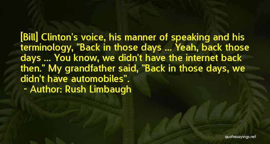 Best Automobile Quotes By Rush Limbaugh