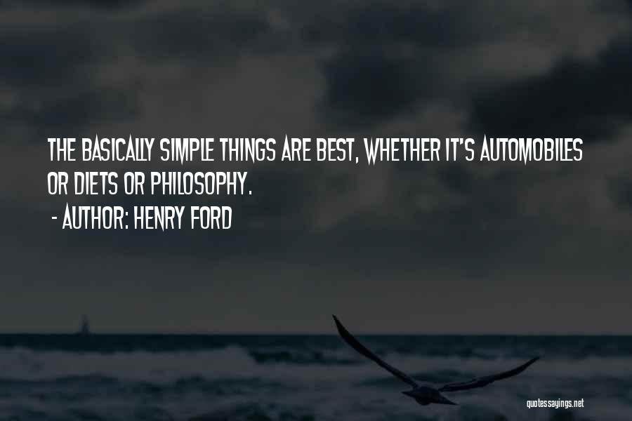 Best Automobiles Quotes By Henry Ford