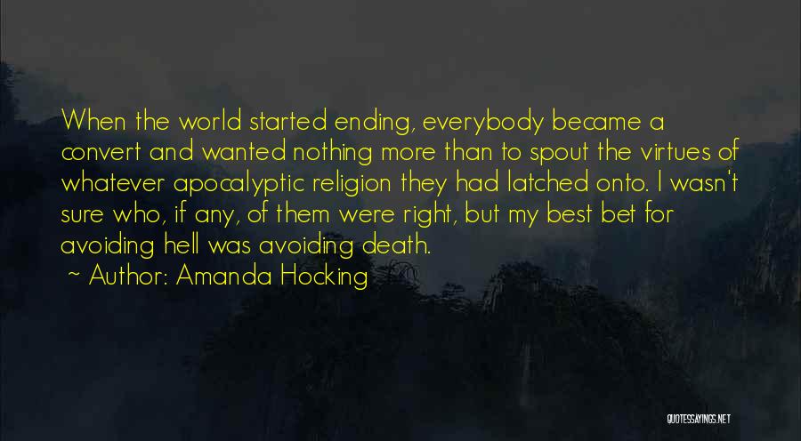 Best Avoiding Quotes By Amanda Hocking