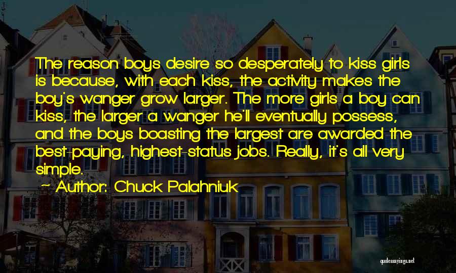 Best Awarded Quotes By Chuck Palahniuk