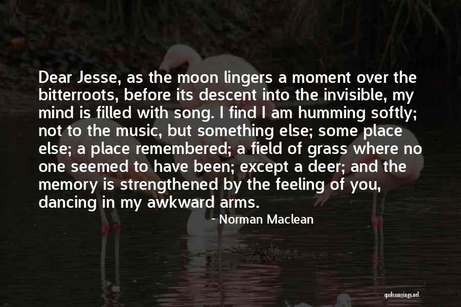 Best Awkward Moment Quotes By Norman Maclean Best Awkward Moment Quotes By Norman Maclean