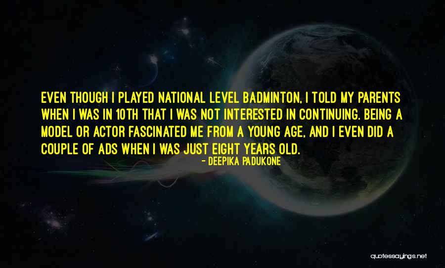 Best Badminton Quotes By Deepika Padukone