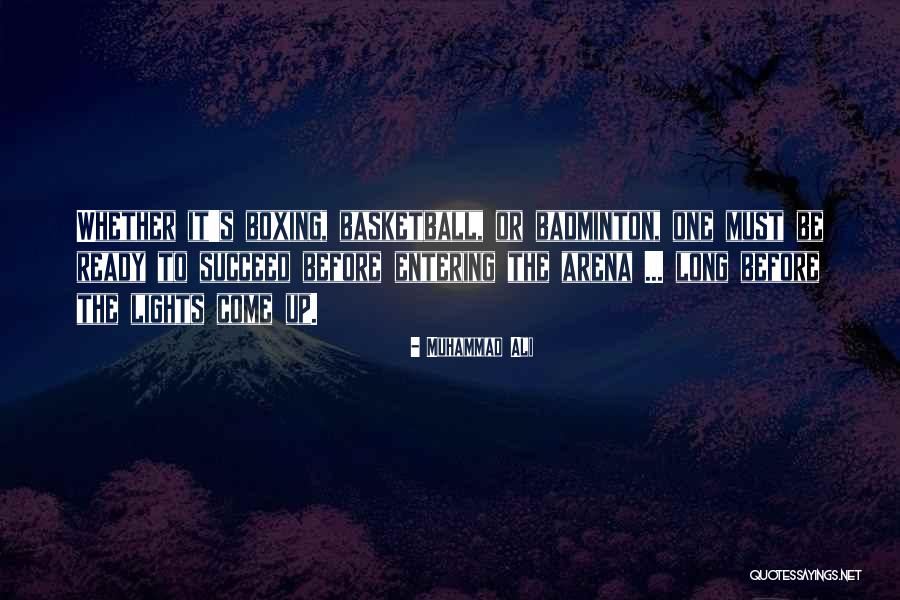 Best Badminton Quotes By Muhammad Ali Best Badminton Quotes By Muhammad Ali