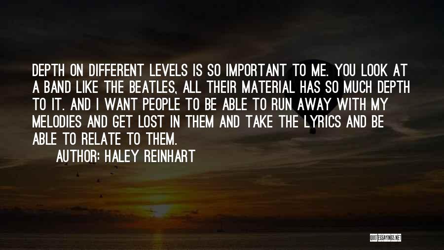Best Band Lyrics Quotes By Haley Reinhart