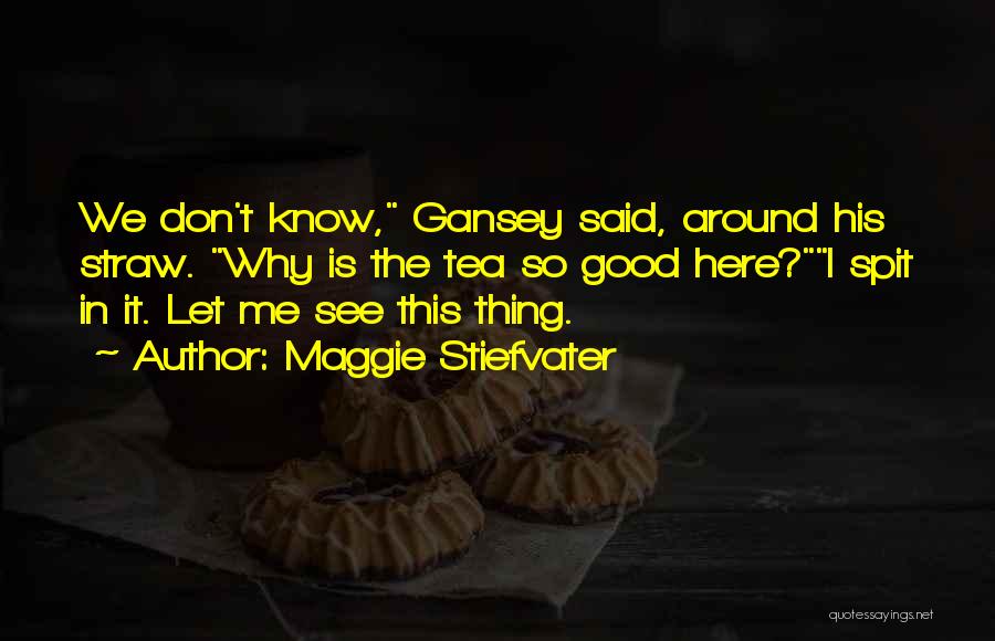 Best Banter Quotes By Maggie Stiefvater