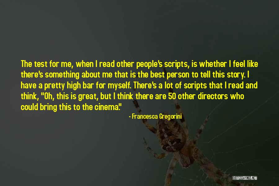 Best Bar Quotes By Francesca Gregorini