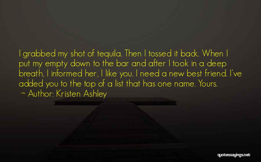 Best Bar Quotes By Kristen Ashley