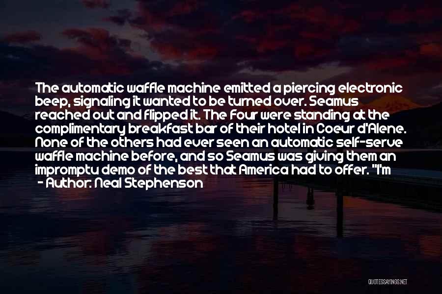 Best Bar Quotes By Neal Stephenson