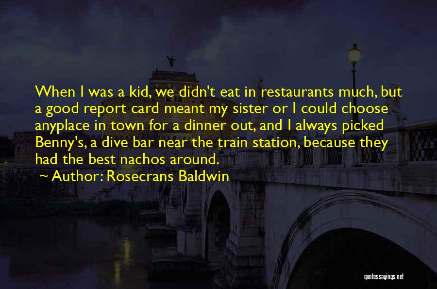 Best Bar Quotes By Rosecrans Baldwin