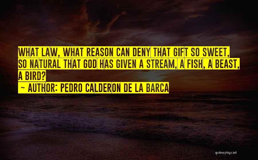 Best Barca Quotes By Pedro Calderon De La Barca