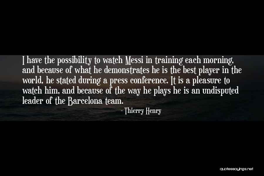 Best Barcelona Quotes By Thierry Henry Best Barcelona Quotes By Thierry Henry